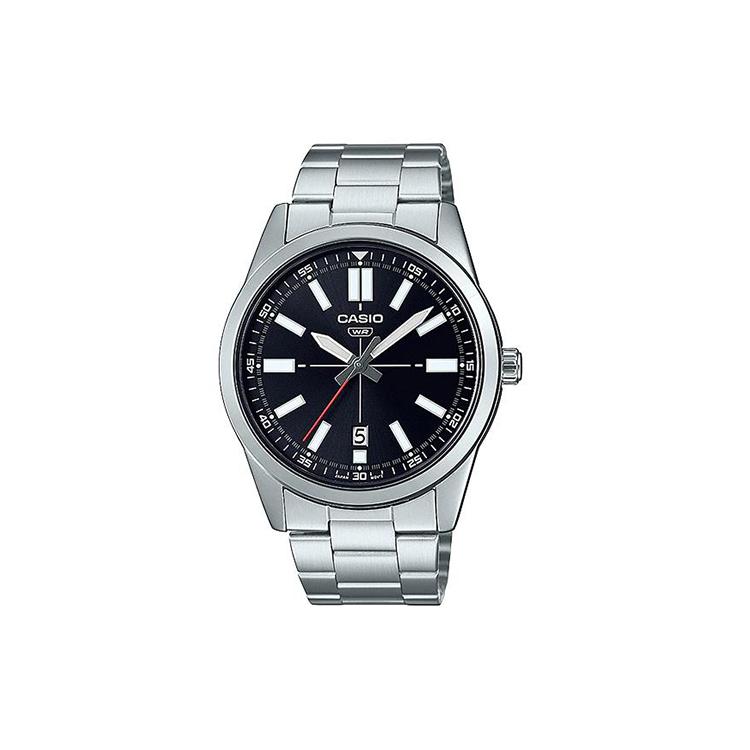 CASIO Men Standard Series Black Watch MTP-VD02D-1E MTP-VD02D-1E Black Dial