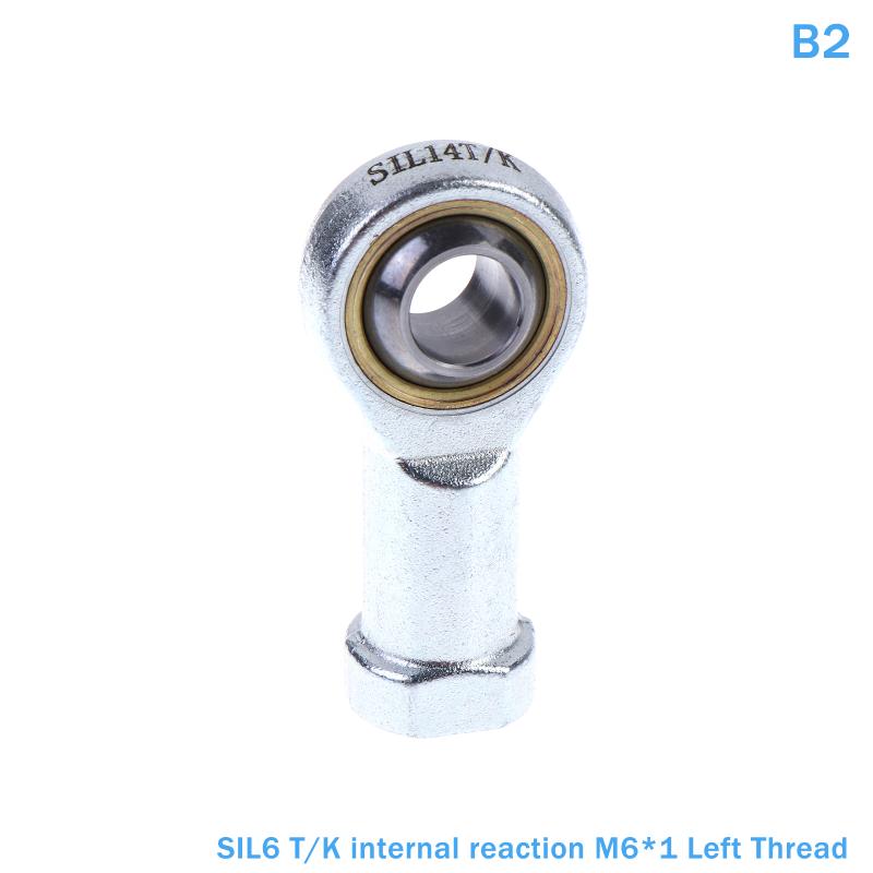 M5 M6 M8 M10 M12 M14 M16 M18 M20 Male Ball Bearing Fish Eye Rod End Joint Bearing Right Thread Auto Damper Oscillating Bearing