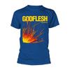 Godflesh Hymns Blau Unisex T-Shirt
