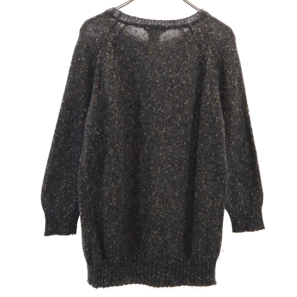 Max Mara Made In Italy Wool Blend Overall Handle Long Sleeve Sweater Knit Women Used