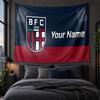 Personalized Tapestry Wall Hanging Bologna FC Pattern Art Background Cloth