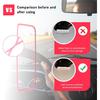 Car Rear View Mirror Protector Frame, Silicone Auto Rearview Mirror Protection Cover Compatible with Model 3/ Y, Interior Rear View Decoration Trim