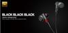ELECOM Hi-Res Stereo Earphones, 10.0mm Driver, In-Ear Type, Black (EHP-R/CB1000BK)