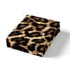 Black And Brown Leopard Print Three-Piece Quilt Cover 3D Digital Printing Bedding Set Bed Cover