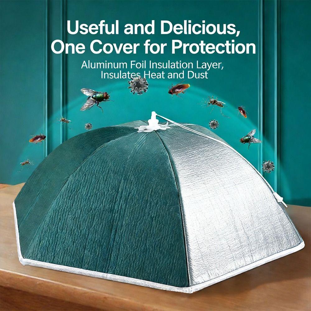 1Pcs Flyproof Table Cover Foldable Storage Kitchen Storage Organizer Insulated Food Cover  Home Use