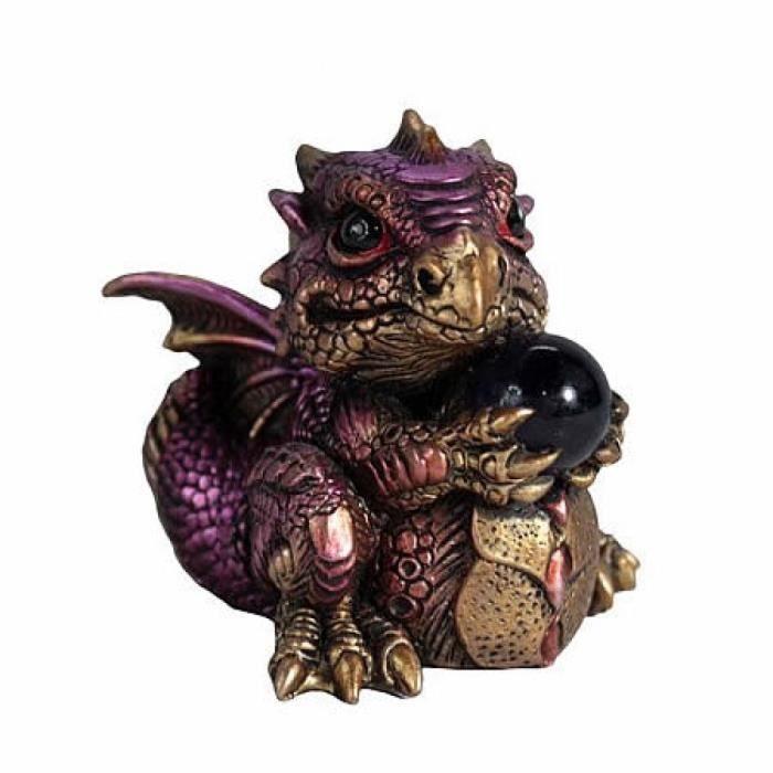 Figurines - Dragon's Gift - Set de 3 - Résine - Hauteur 7 cm