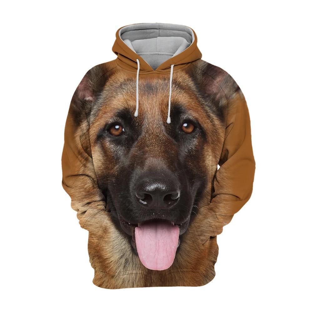 Herren 3D-Druck Hund Hoodie Hoodie für Herbst und Winter Ist Modisch, Vielseitig und Bequem Hoodies & Sweatshirts (Herren)