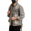 Retro Wash Denim Jacket for Men's New Workwear Casual American Heavy Jacket