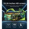 10.26 Inch Portable Wireless Carplay Screen HD Rear Reversing Camera Car Radio DVR MP5 Multimedia Video Player Android Auto