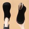 Muffin platform snow boots women's velvet Martin boots autumn and winter new thickened warm Birkenstocks short boots