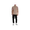 Emporio Armani Logo Pattern Short Sleeve Polo Shirt Men Tops Camel EM000854-AF12955-U6167