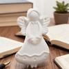 Practical Home Baking Supplies Figurine Angelic Sturdy Silicone Mould Craft Supplies Portable for Fun Dessert Making
