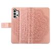 For Samsung Galaxy A13 4G Phone Case PU Leather Folio Flip Wallet Cover with Strap