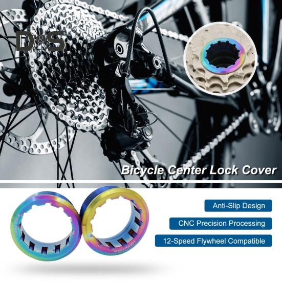 

Велосипедное стопорное кольцо с центральным замком для SHIMANO M7100 6100 8100, 12-скоростной маховик, алюминиевый сплав, велосипедный центральный замок, колесная пара, ступица, крышка адаптера блокировки диска красный