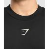 Gymshark STrengTh DeparTmenT Graphic T shirT Black A1c3u Bb2j