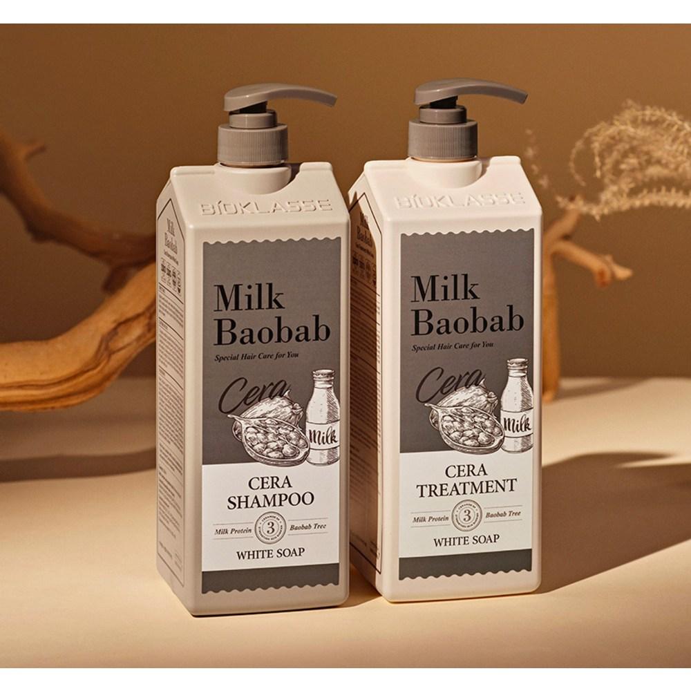 Milk Baobab Cera Shampoo Białe Mydło, 1,2L, 1 sztuka