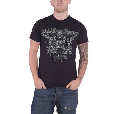 Unisex-Erwachsene Skeleton Guns T-Shirt