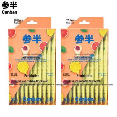 Can Ban Probiotic Mixed Fruit Mouthwash