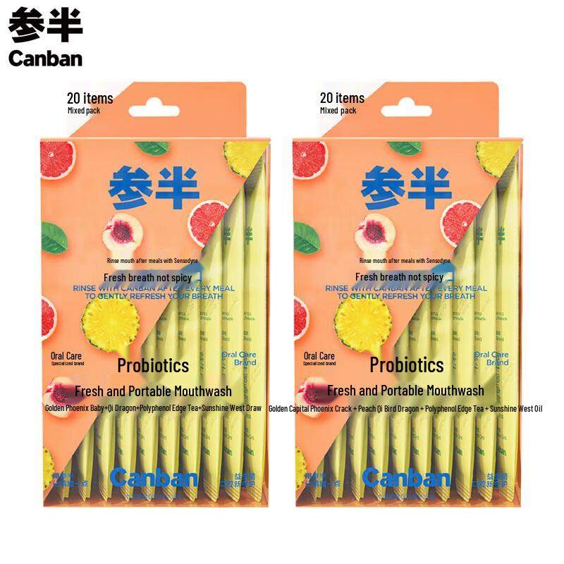 Кан Бан Пробиотик Смесь Фруктов Ополаскиватель для Рта