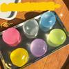 Squishy Plasticity Mochi Fidget Toys Transparency Coconut Oil Maltose Squeeze Toy Funny Anti-Stress Sensory Toy For Kids Adults