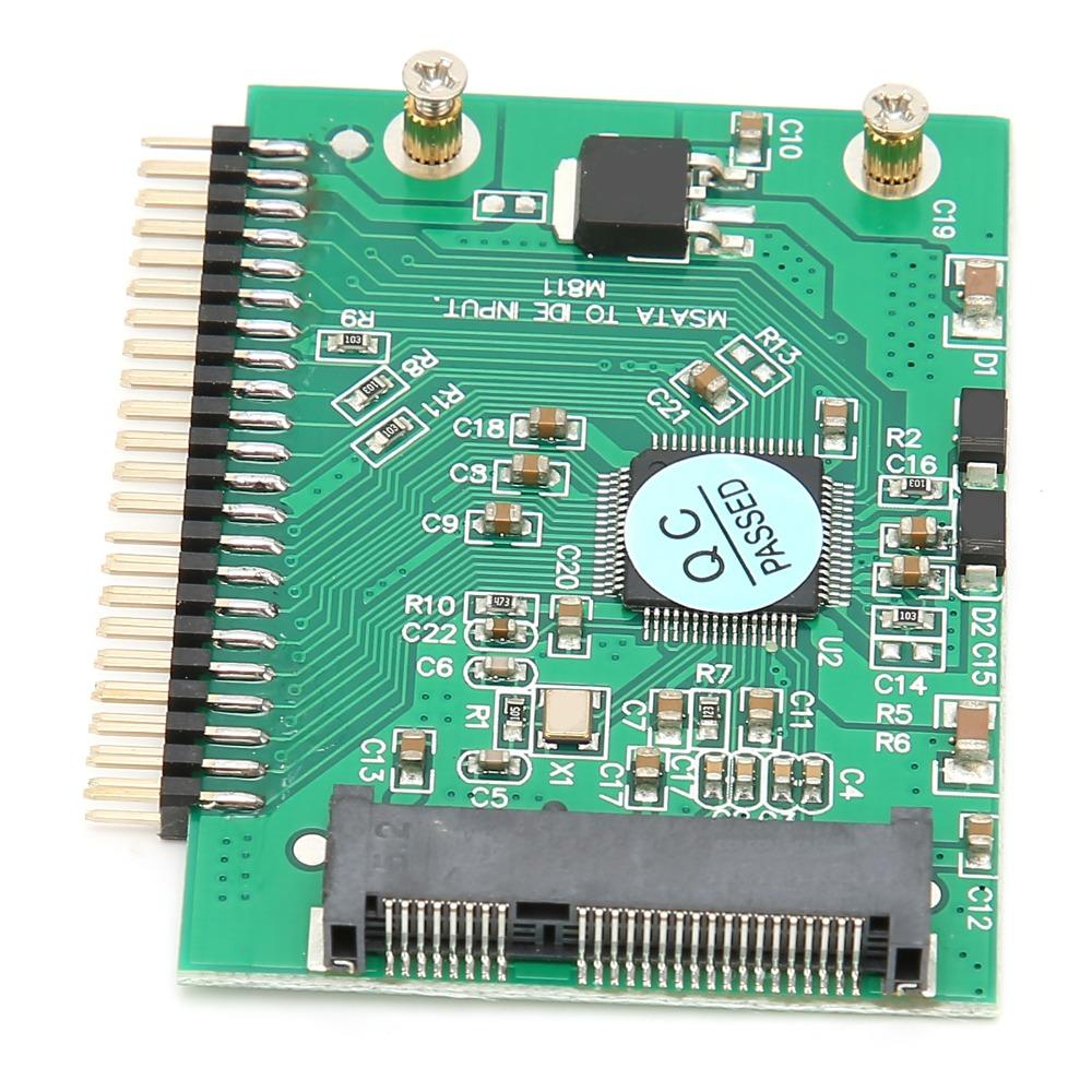 2.5 Inch Mini PCIE Adapter 44 Pin Interface Card Reader MSATA SSD Adapter  Hard Disk Conversion
