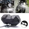 Aoling Motorcycle Headlight, 2 Lights, Universal Off-Road, Scooter, Headlight, LED, 12 V, Motorcycle Fog