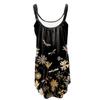 Women's Fashion Summer Printed Strapless Camisole Sleeveless Sling Dress