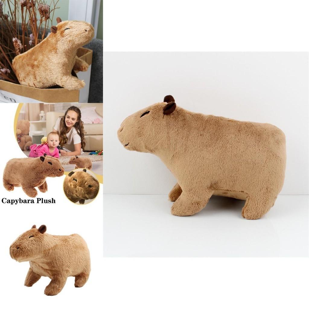 Capybara Plush Toy Soft And Cute Stuffed Animal For Kids And Adults