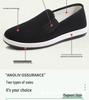 Old Beijing Men's Non-Slip Breathable Summer Cloth Shoes - Low-Top Casual Driver Footwear