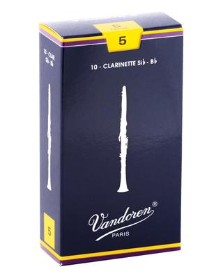 Vandoren Reed Traditional 5 Bclarinet