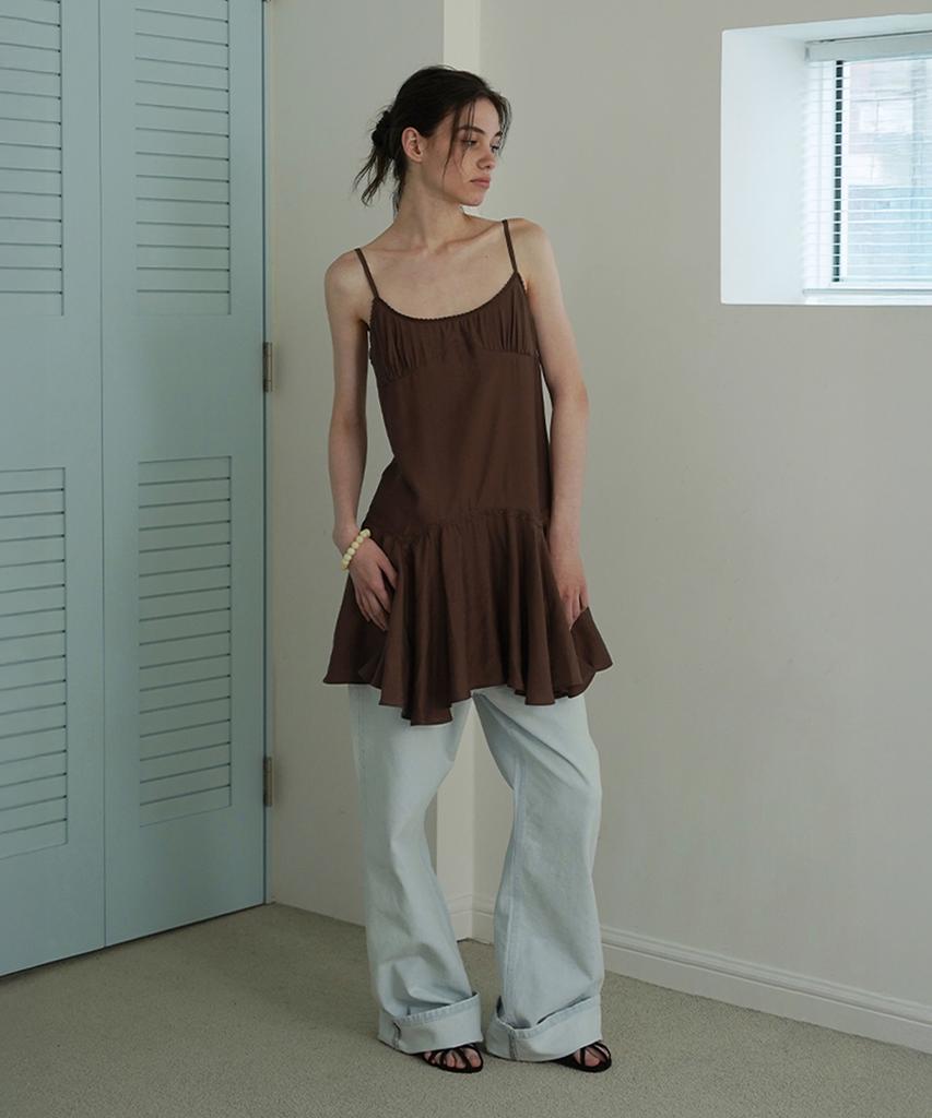 Without Summer Nina Slip Dress_Brown