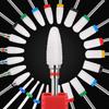 25 Types Ceramic Milling Cutter Nail Drill Bit Electric Manicure Pedicure Mill Bits Machine Files Nail Art Tools Equipment