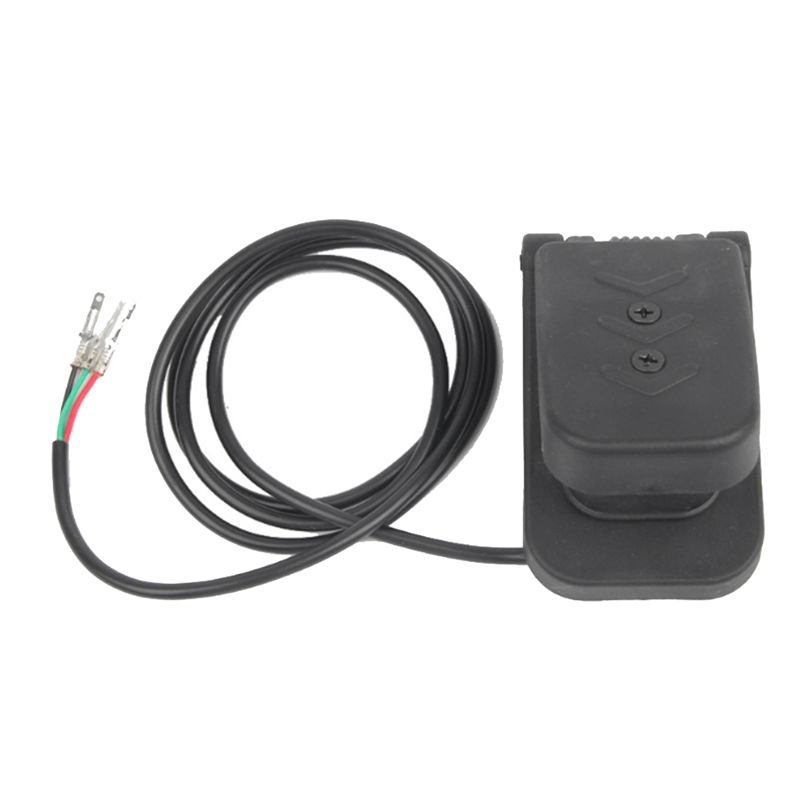 Foot Accelerate Pedal Throttle Speed Control Pedal Kit Replacement for Electric Car Scooter Boat Mini Bike