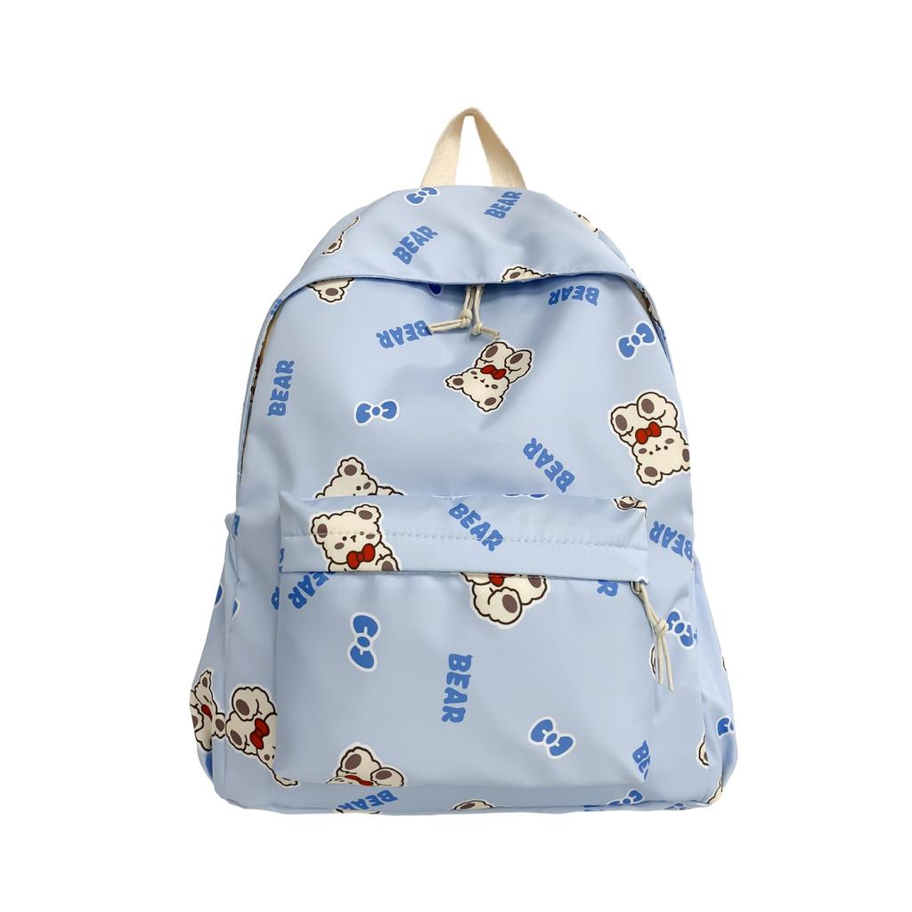 Schoolbag female junior high school student cartoon printed backpack female 1011 new college style schoolbag primary school student class backpack