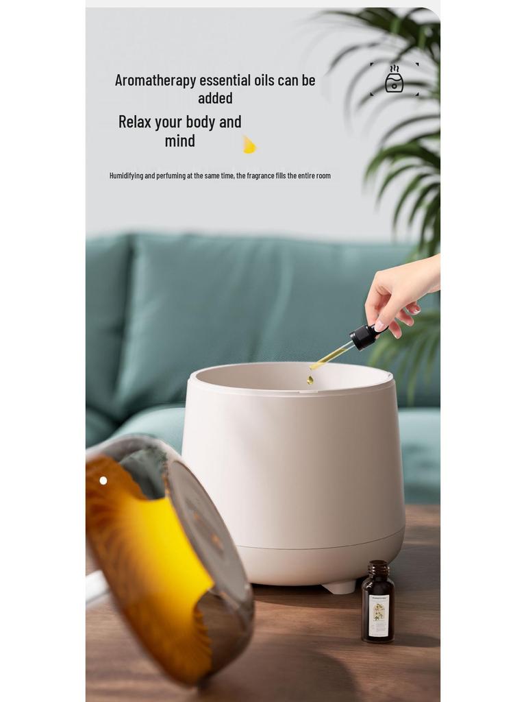 2.5L High-Capacity Colorful Humidifier for Large Rooms - Bedroom & Living Room Fog Maker