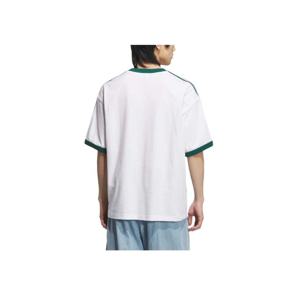Adidas Originals SS25 Classic Sports Series Fashion Loose Fit Crew Neck Short Sleeve T-Shirt Men Tops KC2602