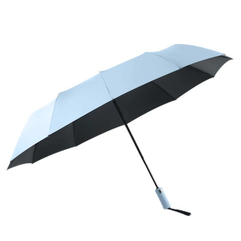 Folding Umbrella for Men and Automatic Reverse Large Light Heat UV Suitable for Rainy and Heavy Rain Extra-Large, 24-Rib Women, One-Touch Open/Close,