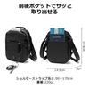 Shoulder Smartphone Mini Shoulder Belt Wallet Shoulder Outings [tomtoc] X-Pac Bag, Lightweight, Pouch, Bag, Skimming-Proof, Water-Repellent, Pouch,