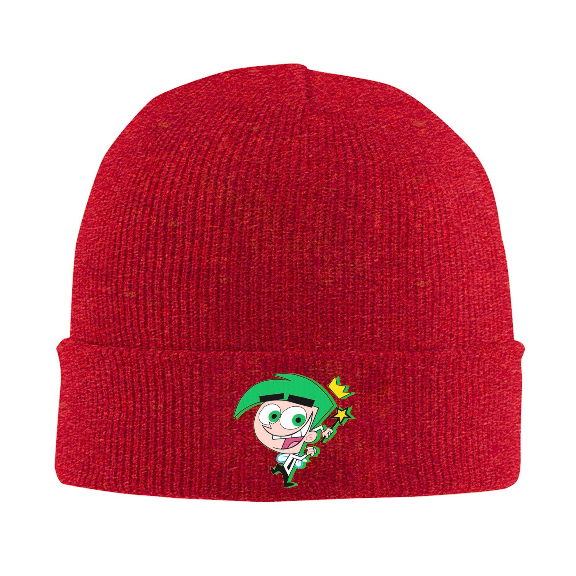 

Fairly oddparents Cosmo Winter Skullies Beanies Hat Warm Autumn Knitted Hats Bonnet Caps for Women Unisex One Size