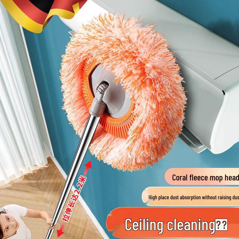 Retractable Sunflower Mop: Multifunctional Rotating Duster for Walls and Ceilings