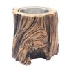 Tabletop Fire Pit Housewarming Gift Mini Fireplace for Patio Terrace Camping Brown