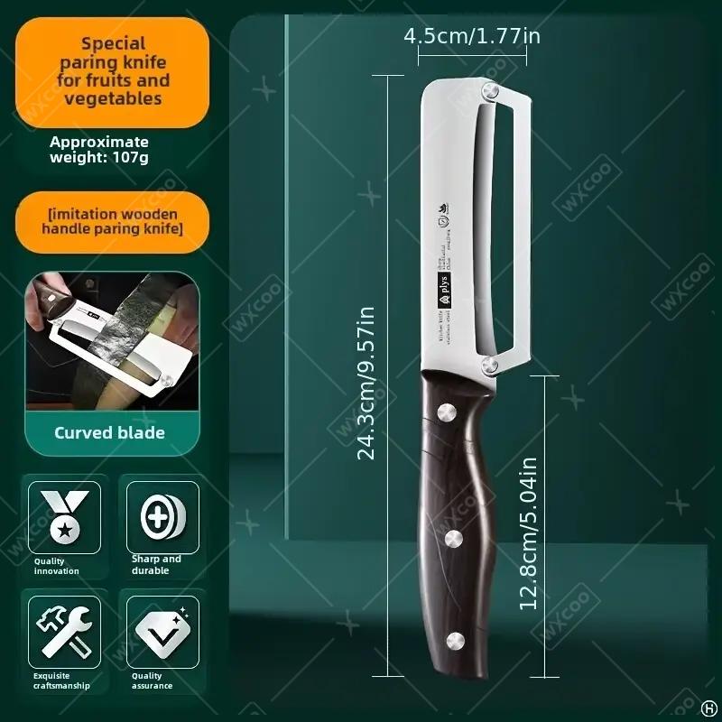 Stainless Steel Fruit Peeler 2-in-1 Bottle Opener Paring Knife Planer Sugarcane Potatoes Fruit Vegetables Scraping Kitchen Tools