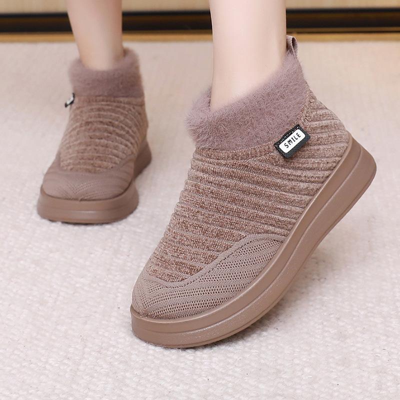 Women's Casual Cotton Shoes for Winter  Versatile Casual Warm and Anti-slip Wear-resistant Sole; Free Shipping Shoes Women