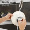 Steel Wool Scrubber with Handle & Replacement Stainless Wire Metal Sponge, for Cleaning Dishes Pan Cast Iron Pot and Kitchenware