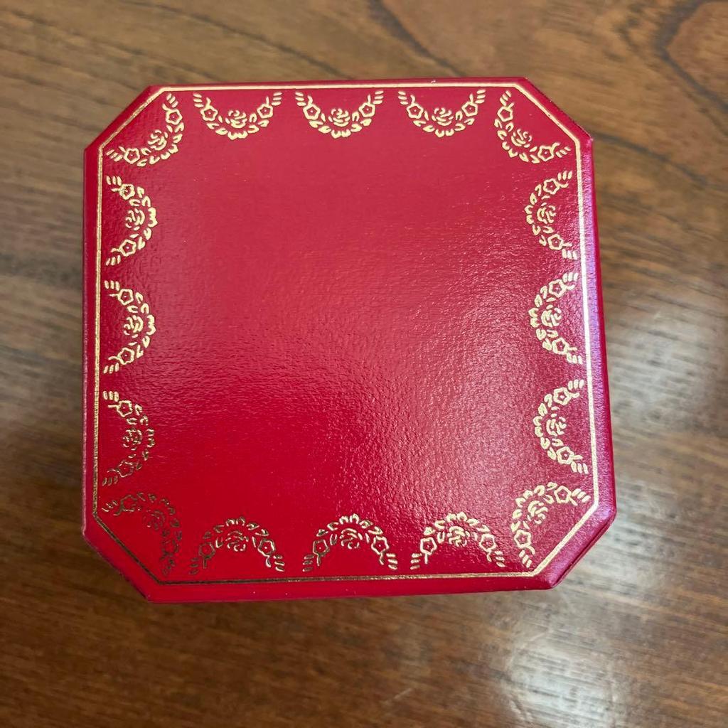 Used Cartier love ring empty box