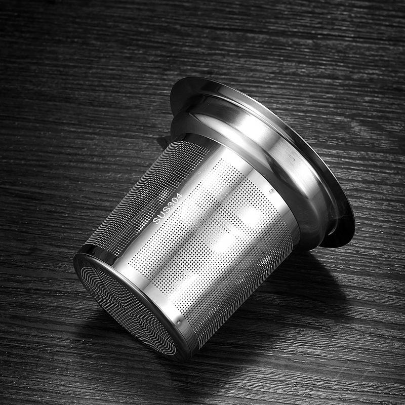 Stainless Steel Tea Strainer with Silicone Cover - Tea Brew Filter Cup Accessory