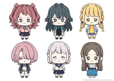 PROOF Nyokinto "Gakuen Idolmaster" Mascot Figure Vol.1 (6 Types In Total) 6-piece BOX