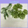 Artificial Monstera Leaf Hawaiian Party Decor For Home Table Wedding Photography Faux Plant 80