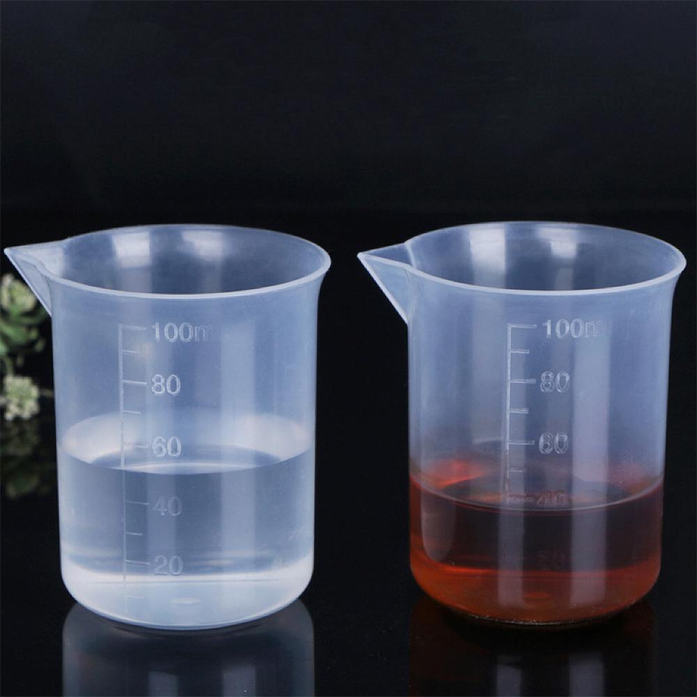 30pcs 50ml/100ml/150ml/200ml Clear Plastic Graduated Measuring Cups Mixing Cups for Resin Epoxy Paint