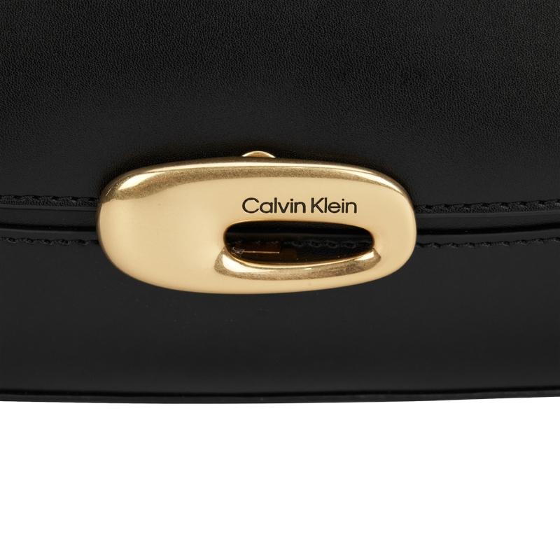 Calvin Klein Elegant Commuter Minimalist Fashionable Shoulder Bag Small Women bags Space-Black 4F3146G-UB1